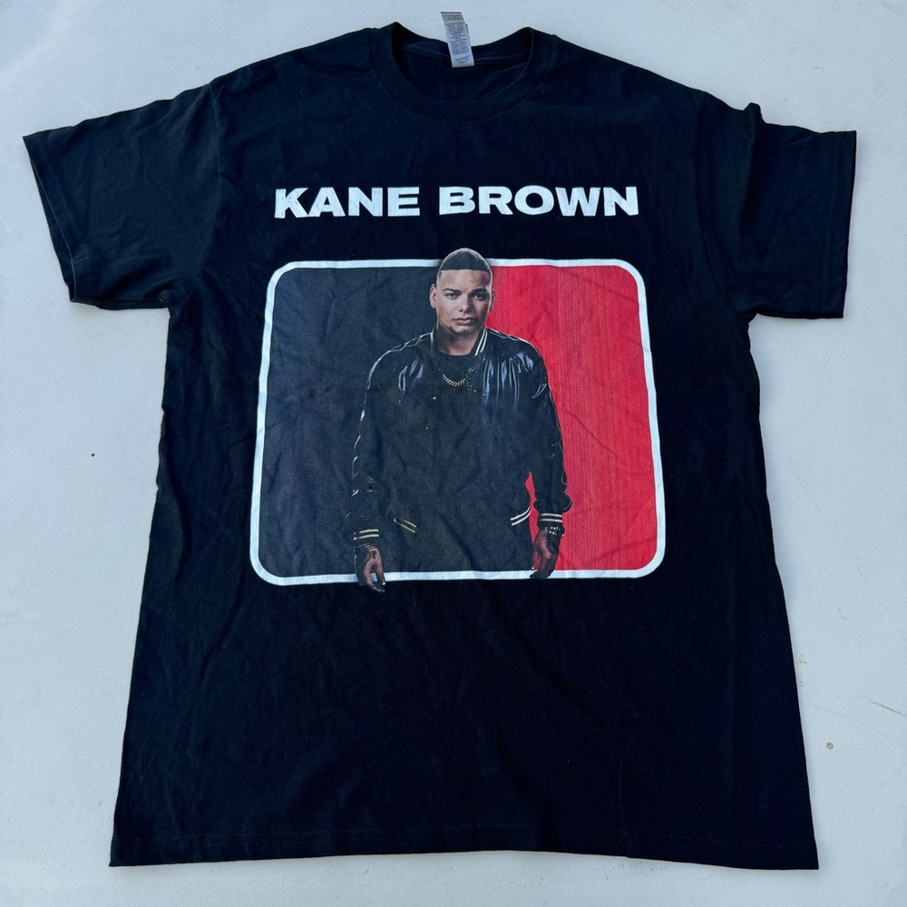 NEW KANE BROWN BLACK T-SHIRT SZ MEDIUM M